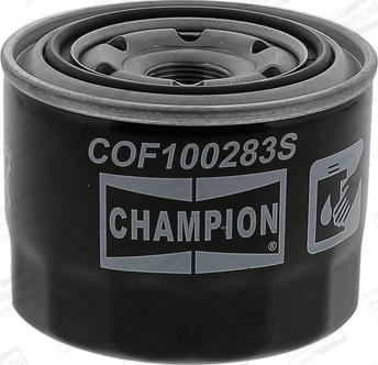 Champion COF100283S - Yağ filtri furqanavto.az