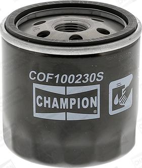 Champion COF100230S - Yağ filtri furqanavto.az