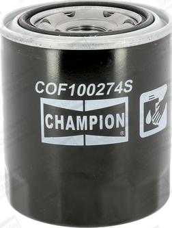 Champion COF100274S - Yağ filtri furqanavto.az