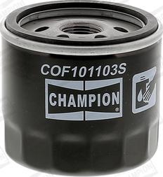 Champion COF101103S - Yağ filtri furqanavto.az