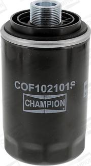 Champion COF102101S - Yağ filtri furqanavto.az