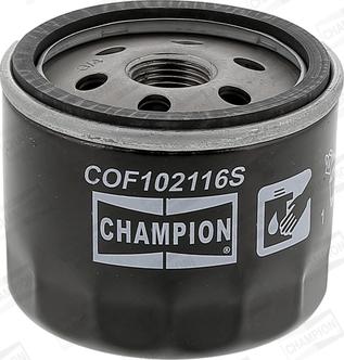 Champion COF102116S - Yağ filtri furqanavto.az