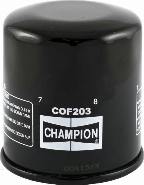 Champion COF203 - Yağ filtri furqanavto.az