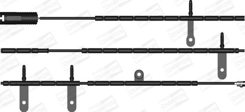 Champion WWI271 - Xəbərdarlıq Kontakt, əyləc padinin aşınması furqanavto.az