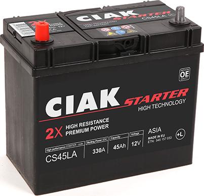 CIAKStarter CS45LA - Başlanğıc batareyası furqanavto.az