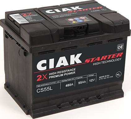 CIAKStarter CS55L - Başlanğıc batareyası furqanavto.az