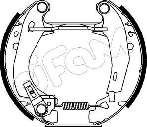 Cifam 151-022 - Əyləc Başlığı Dəsti furqanavto.az