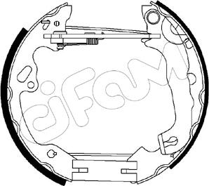 Cifam 151-197 - Əyləc Başlığı Dəsti furqanavto.az