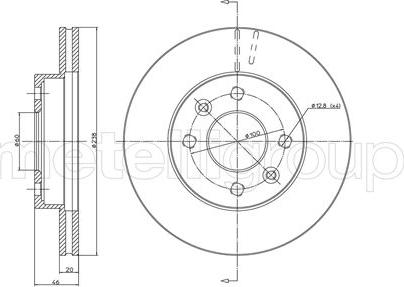 Cifam 800-067 - Əyləc Diski furqanavto.az