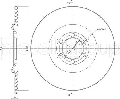 Cifam 800-009 - Əyləc Diski furqanavto.az