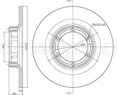 Cifam 800-026 - Əyləc Diski furqanavto.az