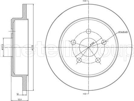 BENDIX 562862 BC - Əyləc Diski furqanavto.az