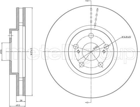 Cifam 800-1059C - Əyləc Diski furqanavto.az