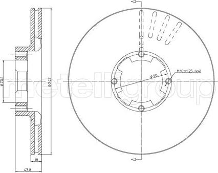 Cifam 800-173 - Əyləc Diski furqanavto.az