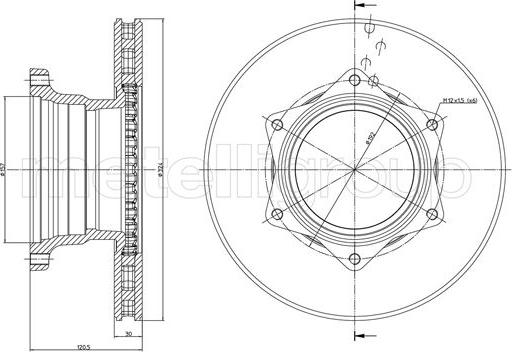 Brake Engineering 955789 - Əyləc Diski furqanavto.az