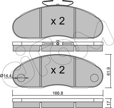 BENDIX 571368S - Əyləc altlığı dəsti, əyləc diski furqanavto.az