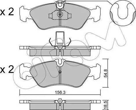 Sangsin Brake SP1274 - Əyləc altlığı dəsti, əyləc diski furqanavto.az