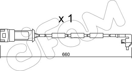 Cifam SU.090 - Xəbərdarlıq Kontakt, əyləc padinin aşınması furqanavto.az