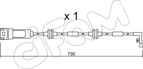 Cifam SU.143 - Xəbərdarlıq Kontakt, əyləc padinin aşınması furqanavto.az