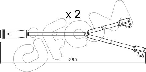 Cifam SU.174K - Xəbərdarlıq Kontakt, əyləc padinin aşınması furqanavto.az