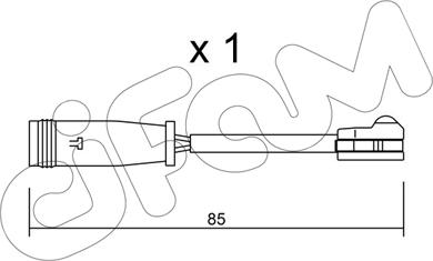 Cifam SU.314 - Xəbərdarlıq Kontakt, əyləc padinin aşınması furqanavto.az
