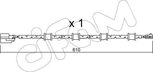 Cifam SU.321 - Xəbərdarlıq Kontakt, əyləc padinin aşınması furqanavto.az