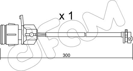 Cifam SU.249 - Xəbərdarlıq Kontakt, əyləc padinin aşınması furqanavto.az