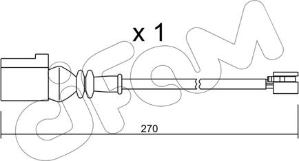 Cifam SU.246 - Xəbərdarlıq Kontakt, əyləc padinin aşınması furqanavto.az