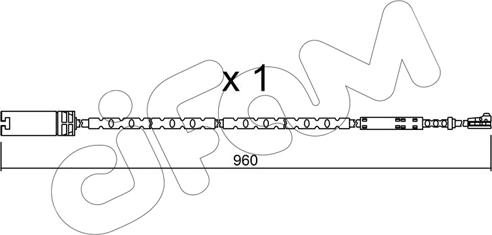 Cifam SU.281 - Xəbərdarlıq Kontakt, əyləc padinin aşınması furqanavto.az