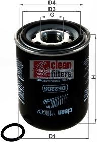 Clean Filters DE2205 - Hava qurutma kartuşu, sıxılmış hava sistemi furqanavto.az