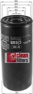 Clean Filters DF 891 - Yağ filtri furqanavto.az