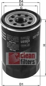 Clean Filters DF 864/A - Yağ filtri furqanavto.az