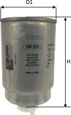 Clean Filters DN 323 - Yanacaq filtri furqanavto.az
