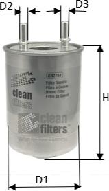 Clean Filters DN2704 - Yanacaq filtri furqanavto.az