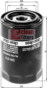 Clean Filters DN 273 - Yanacaq filtri furqanavto.az