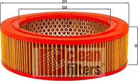 Clean Filters MA 178 - Hava filtri furqanavto.az