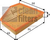 Clean Filters MA3492 - Hava filtri furqanavto.az