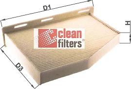Clean Filters NC2132 - Filtr, daxili hava furqanavto.az
