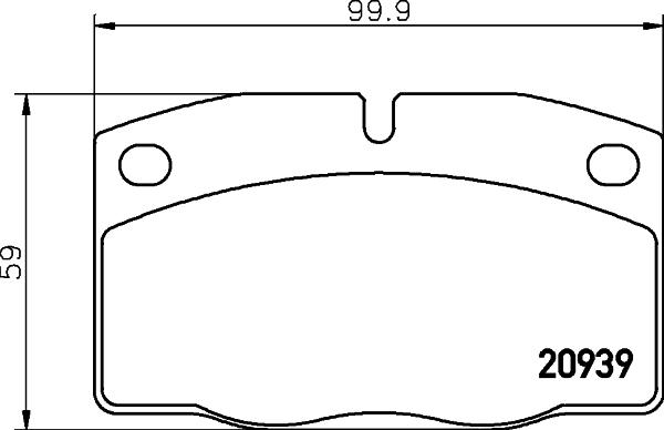 Cobreq N-1200 - Əyləc altlığı dəsti, əyləc diski furqanavto.az