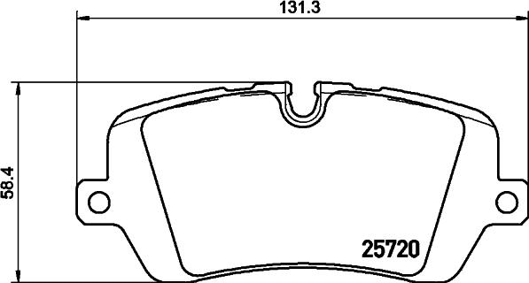 Cobreq N-2078 - Əyləc altlığı dəsti, əyləc diski furqanavto.az