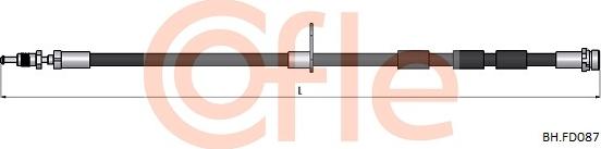 Cofle 92.BH.FD087 - Əyləc şlanqı furqanavto.az