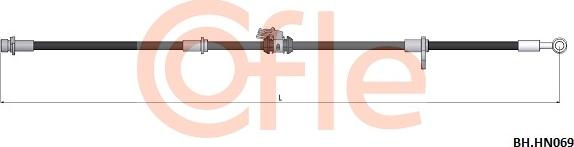 Cofle 92.BH.HN069 - Əyləc şlanqı furqanavto.az