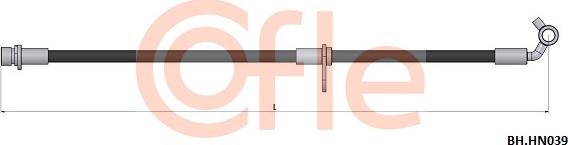 Cofle 92.BH.HN039 - Əyləc şlanqı furqanavto.az