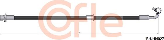 Cofle 92.BH.HN027 - Əyləc şlanqı furqanavto.az