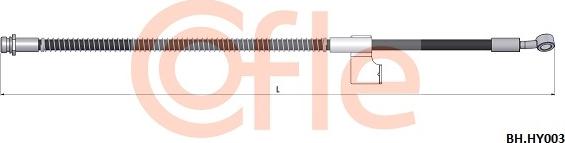 Cofle 92.BH.HY003 - Əyləc şlanqı furqanavto.az