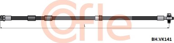 Cofle 92.BH.VK141 - Əyləc şlanqı furqanavto.az