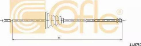 Cofle 11.5459 - Kabel, dayanacaq əyləci furqanavto.az