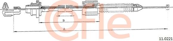 Cofle 11.0221 - Sürətləndirici kabel furqanavto.az