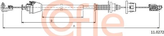 Cofle 11.0272 - Sürətləndirici kabel furqanavto.az