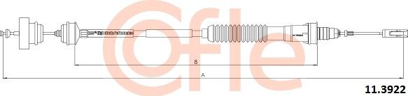 Cofle 11.3922 - Debriyaj kabeli furqanavto.az